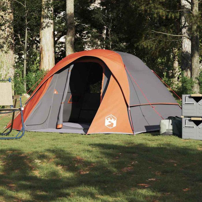 Tente de camping - VIDAXL - Cabine 4 personnes - Imperméable - Léger et portable