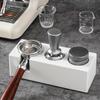 Adjustable Height Coffee Tamper Storage Seat 51/53/58mm Coffee Portafilter Stand  Barista