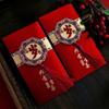 Chinese 2025 New Year Red Envelope Blessing Lucky Red Pockets Cartoon New Year Red Packet  Bless