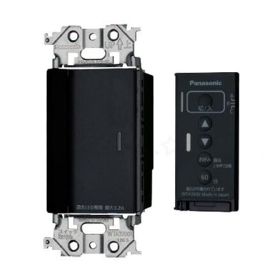 

Пульт дистанционного управления Panasonic Advanced Series Totara, 2-проводной, основной блок, совместим с 3-сторонним подключением, для регулировки яркости с обратной фазой, 3-канальный тип,