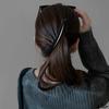 Korea Vintage Lange Haarspangen Einfarbig Bananenclip Damen Haaraccessoires Mode Pferdeschwanz Haarspangen Haarklammern Haarnadeln