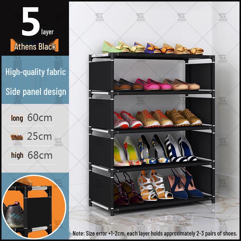 Skohylla: Flerskiktad, dammtät, ekonomisk skoskåp för studenthemmet eller hemmet