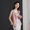 SOFSIL Women's Silk Blend Jacquard Vest