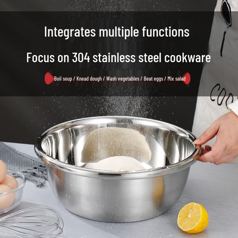 ZISIZ Food Grade Stainless Steel Basin