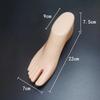 1Pair New Plastic Female Feet Thicken Hollow Mannequin Foot Model Bottom Shoe Support Sock Display Foot Ankle Chain Display