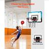 SucceBuy Kids Sports Toys Basketball Balls Toy Wall Type Foldable Basketball Hoop Throw Outdoor Indoor Games for Boys Girls 3+