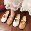 Retro Half Slippers Women's Outer Wear 2025 New Flat Bottom Soft Bottom One Pedal Lazy Bag Head Drag