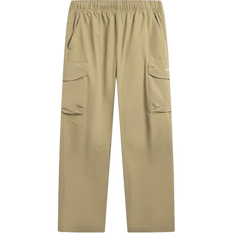 

Li Ning Sports Брюки прямого кроя однотонные удобные универсальные повседневные мужские AYKV559-1 L