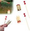 Bamboo Cicada Chirping Toy Handmade Toy Gift For Kids I1Q2