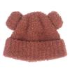 Universal Chemistry Bear Knit Brown Beanie Bear Beanie