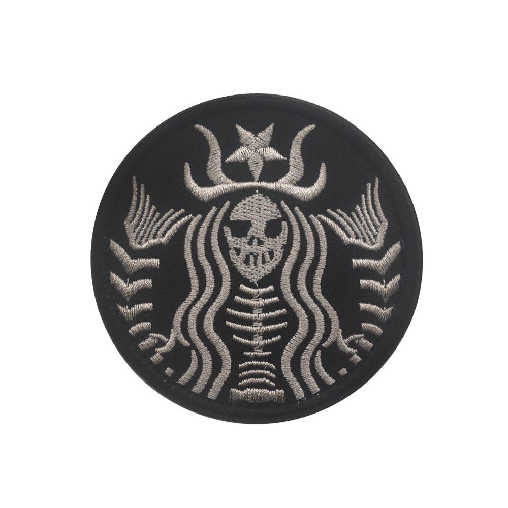 Militärischer Fan Klettverschluss Gestickter Morale Patch - Wasserdicht, Verschleißfestes Outdoor-Abzeichen für DIY