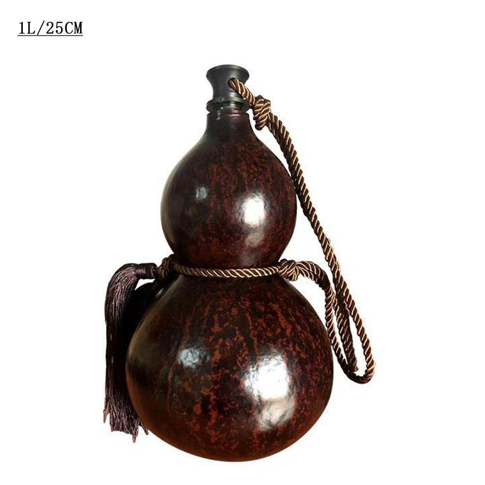 500ML/1000ML Gourd Water Bottle Large Capacity Water Kettle Gourd Beverage Container  Mens Gifts
