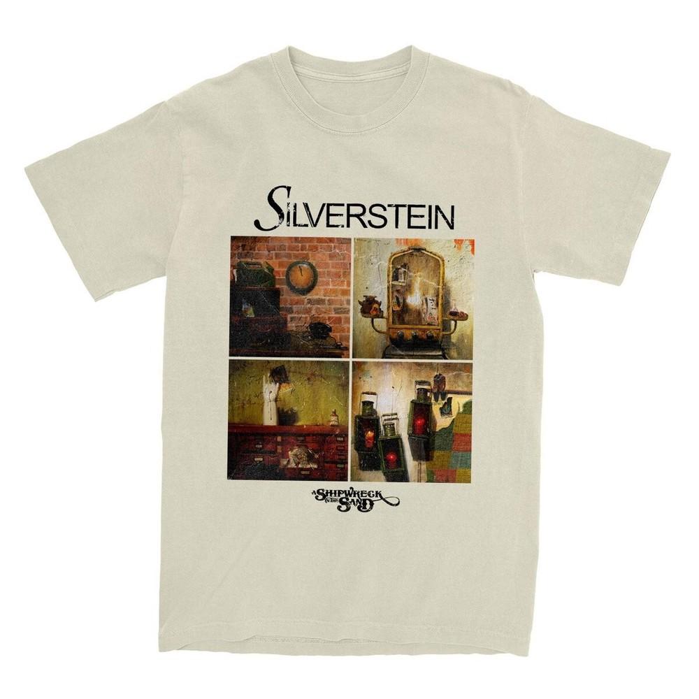 

Rare! silverstein A Shipwreck in the Sand T-Shirt Full Size S to 5XL EN386 Unisex T-Shirt XXL