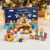 Nativity Advent Calendar 2025 Building Blocks 24-Days Christmas Countdown Calendar Gifts for Kids Teen Adults Christian Advent