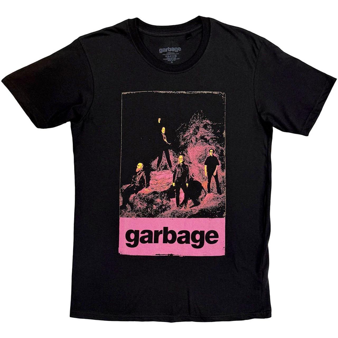 Garbage - Neon Band - Black t-shirt XXXXL