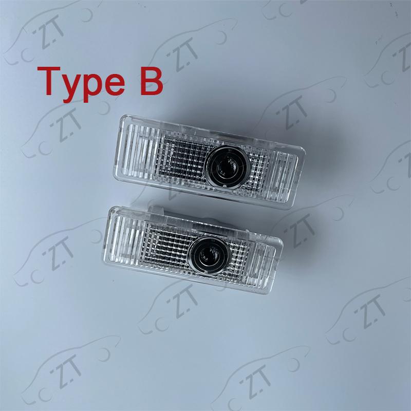 MZR2 For Jaguar XJ/XJL XK XE/XEL XF/XFL F-TYPE HD Glass Lens Car Door Light Laser Decor Projection Lamp Never Fade Car Accessories