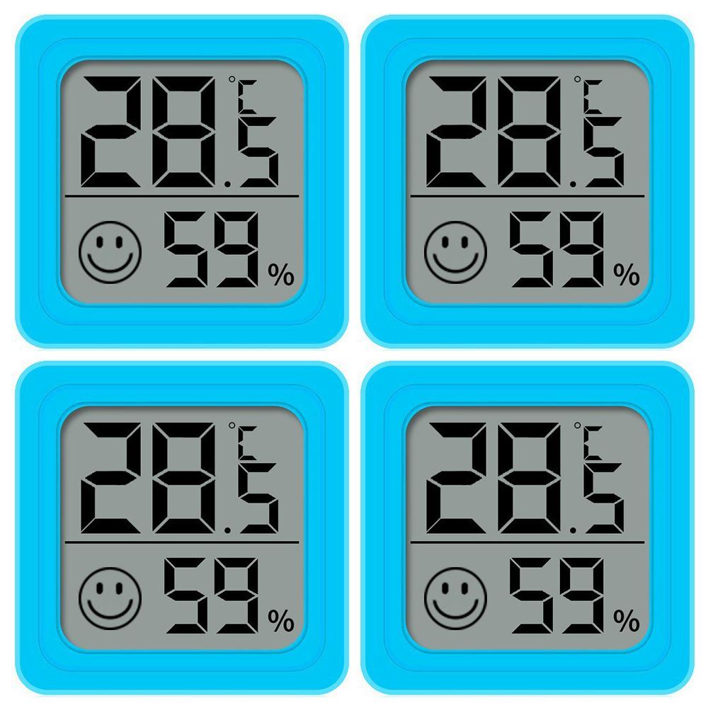 1/2/4/6 st digital termometer hygrometer inomhus mini temperatur LCD elektronisk monitor hygrometer utomhusrum baby