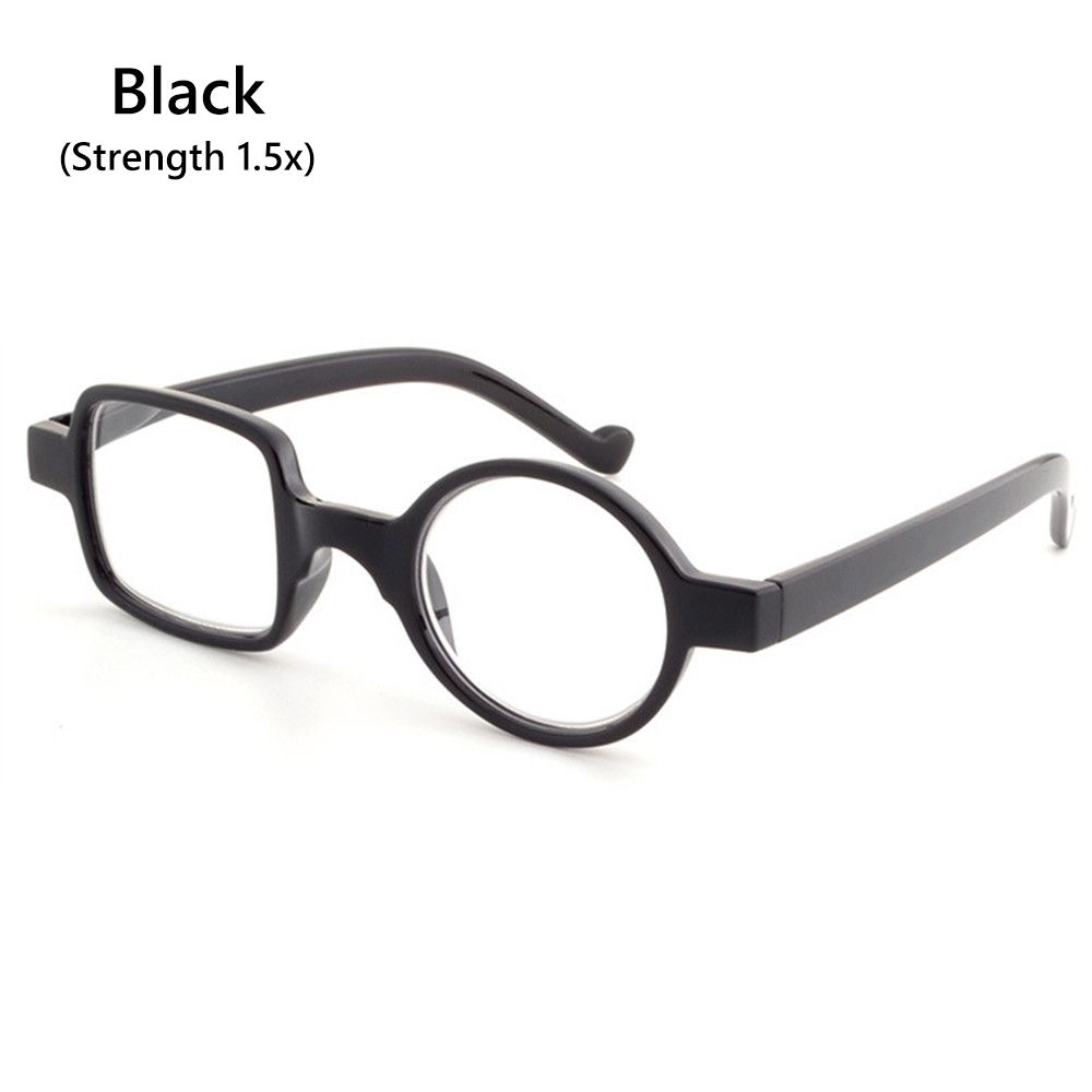 Irregular Spring Hinge Reading Eyeglasses Reading Glasses Presbyopic Glasses Round Square Frame