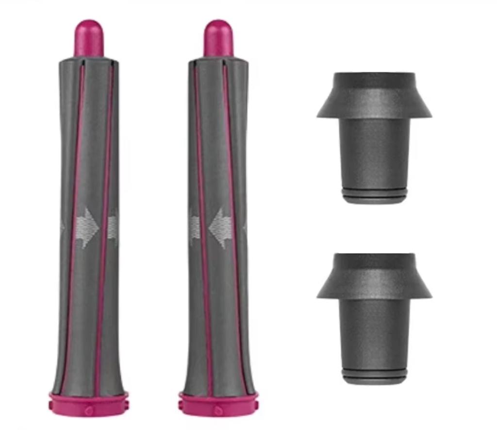 Automatic Curling Nozzle 30mm for Dyson Supersonic Hair Dryer Air Styler Attachment 2PCS Professional Styling Accessories