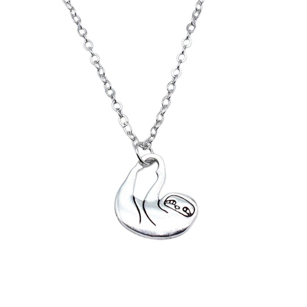 Panda Charm Necklace Cute Animal Pendant For Kids Chinese Culture Jewelry 43cm Chain