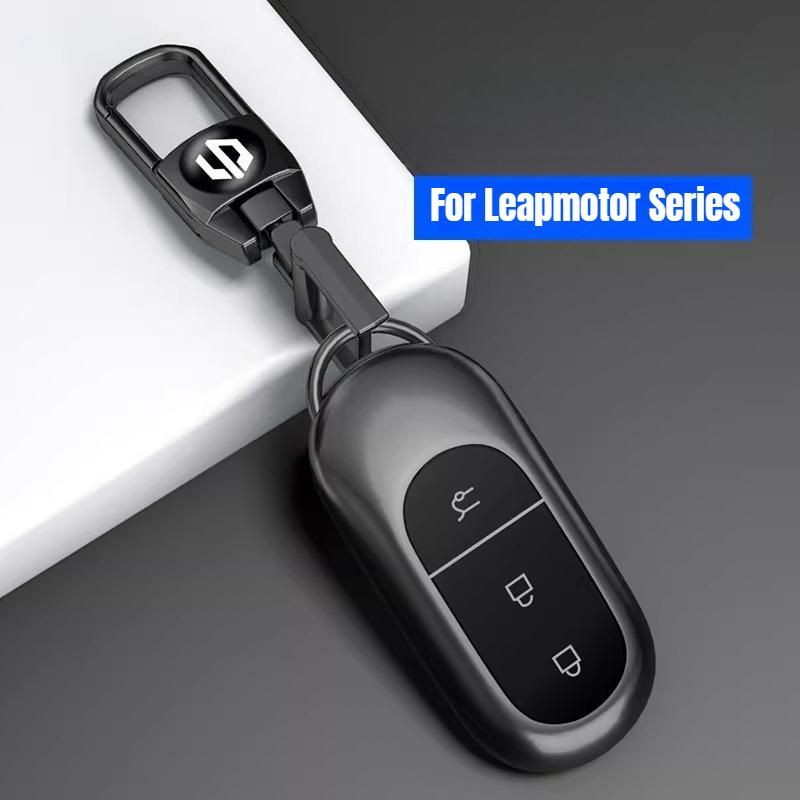 Per Leapmotor B10 C01 T03 C11 Copertura Integrale per Portachiavi Premium Custodia Portachiavi per Veicoli Elettrici Accessori Interni Auto