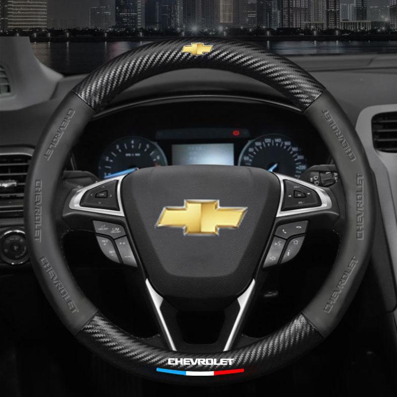 Car Sticker Car Steering Wheel Cover Microfiber Protection Cover For Chevrolet SS Z71 RT Captiva Colorado Cruze Spark Trax
