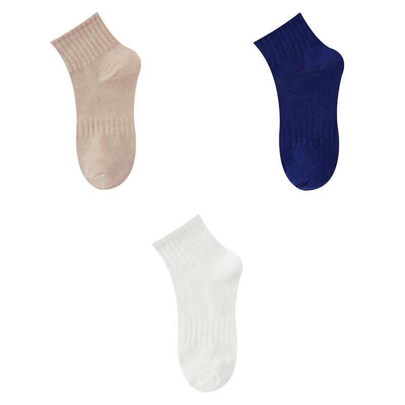 1/3 Pairs Woman Socks Solid Color Female Breathable Cotton Lady Ankle Socks Casual Fashion Students Girls Short Socks