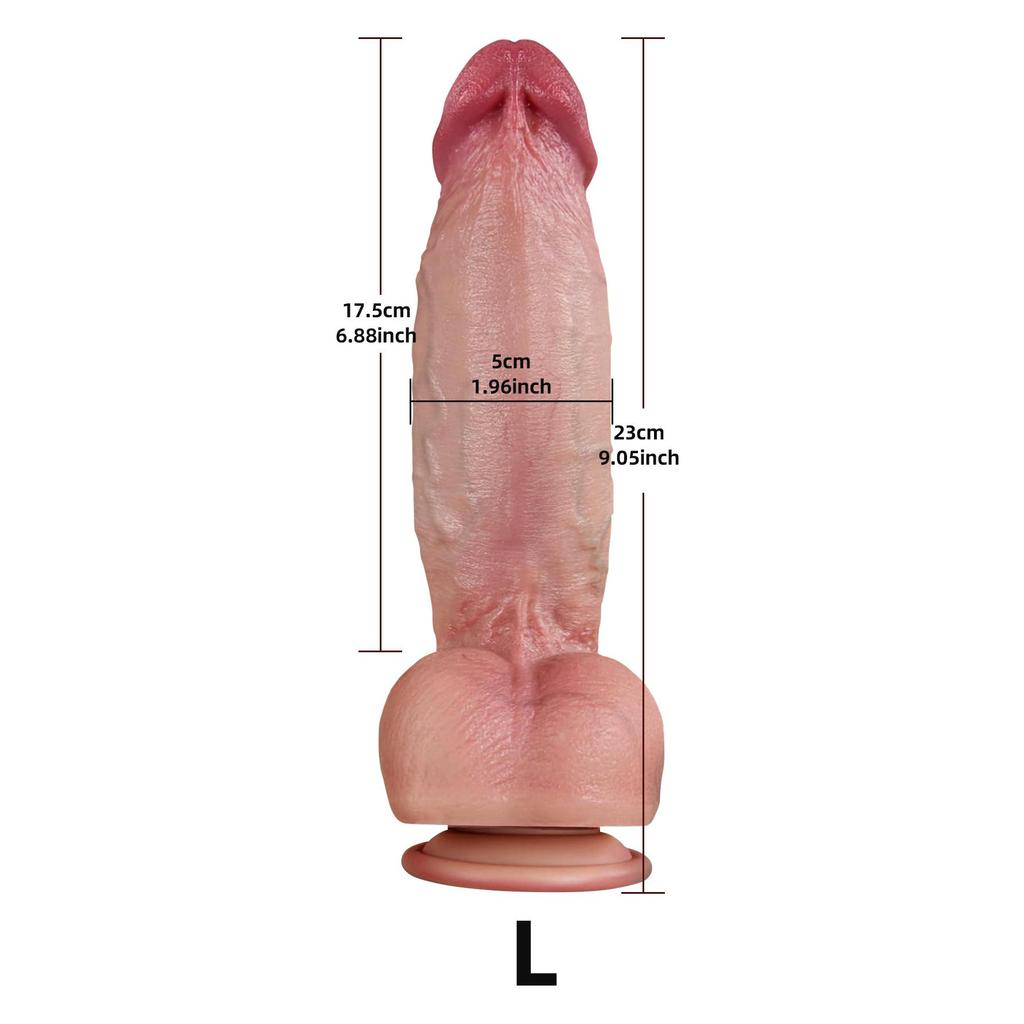 Realistický Dick Silikonové Dildo Penis Se Silnou Přísavkou Varle Žíly Pro Anální Hru Zážitek Dospělá Sexuální Hračka Pro Ženy