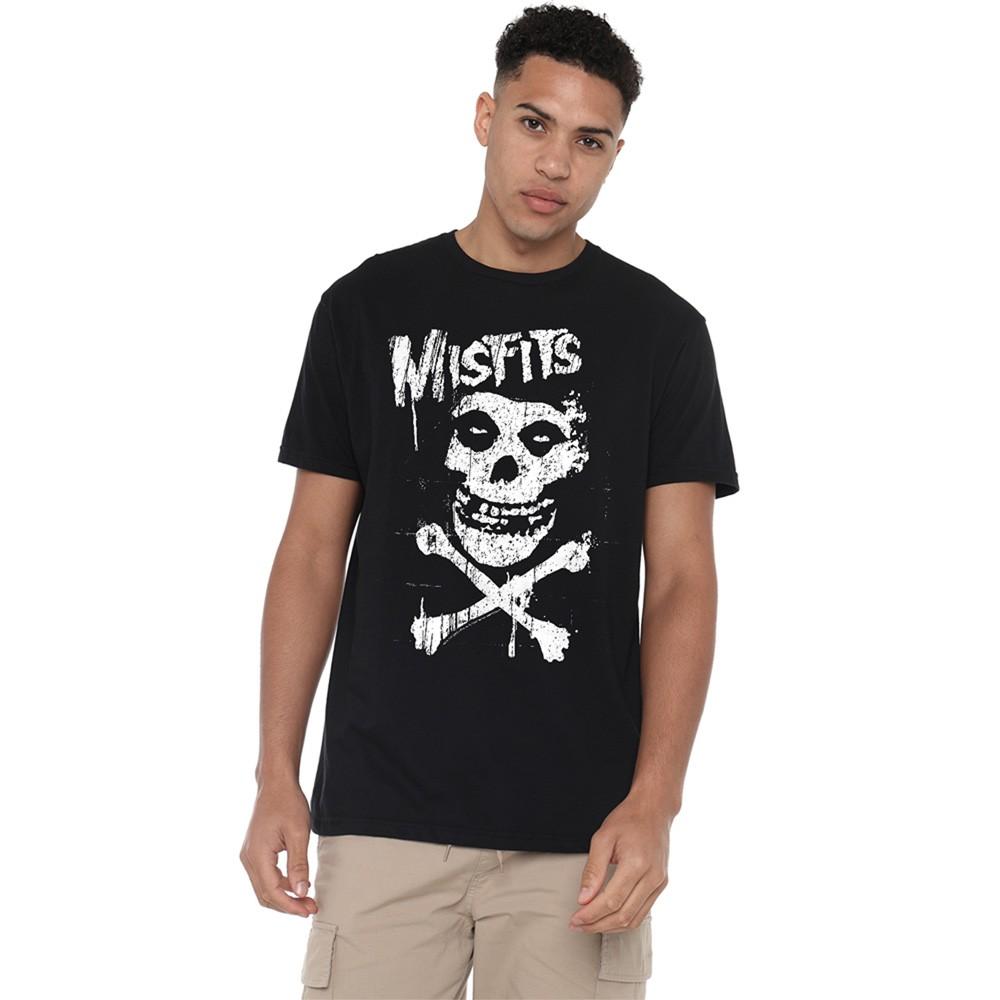 Misfits Skull Crossbones Unisex T-Shirt Black XXXXL