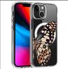 Half-Sided Magnetic Butterfly Light Case for iPhone 15/16/17 Pro Max - Full Coverage, Transparent Design