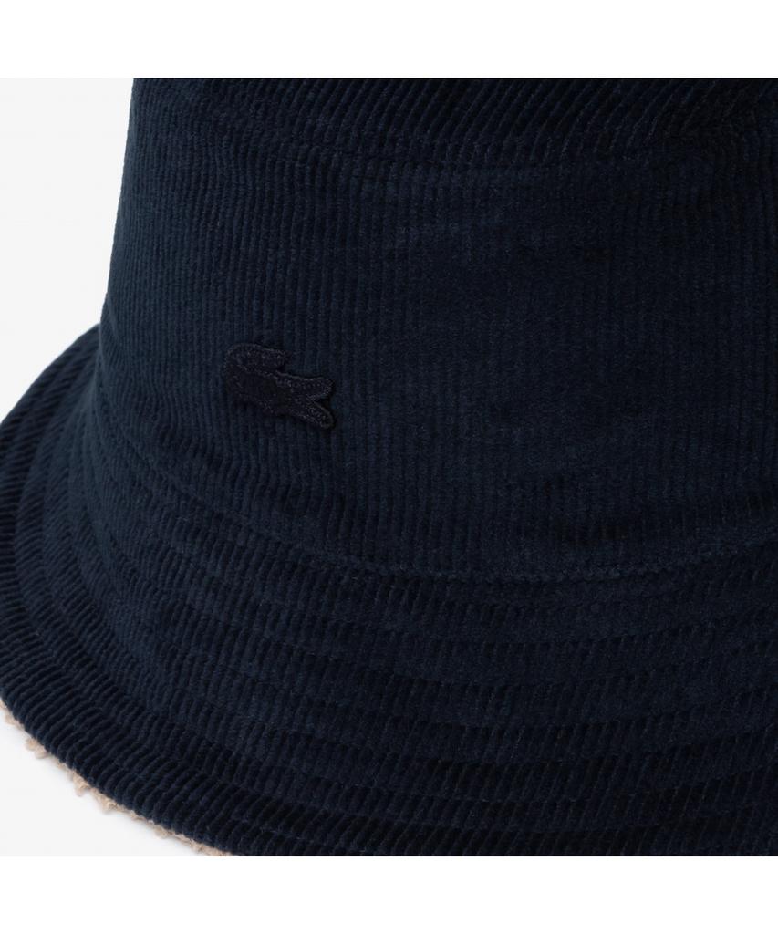 LACOSTE Unisex Reversible Corduroy Bucket Hat Rk417E-55N 166