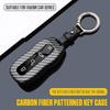 Xiaomi SU7 Ultra Second Gen Carbon Fiber Car Key Case with Card Holder & Buckle