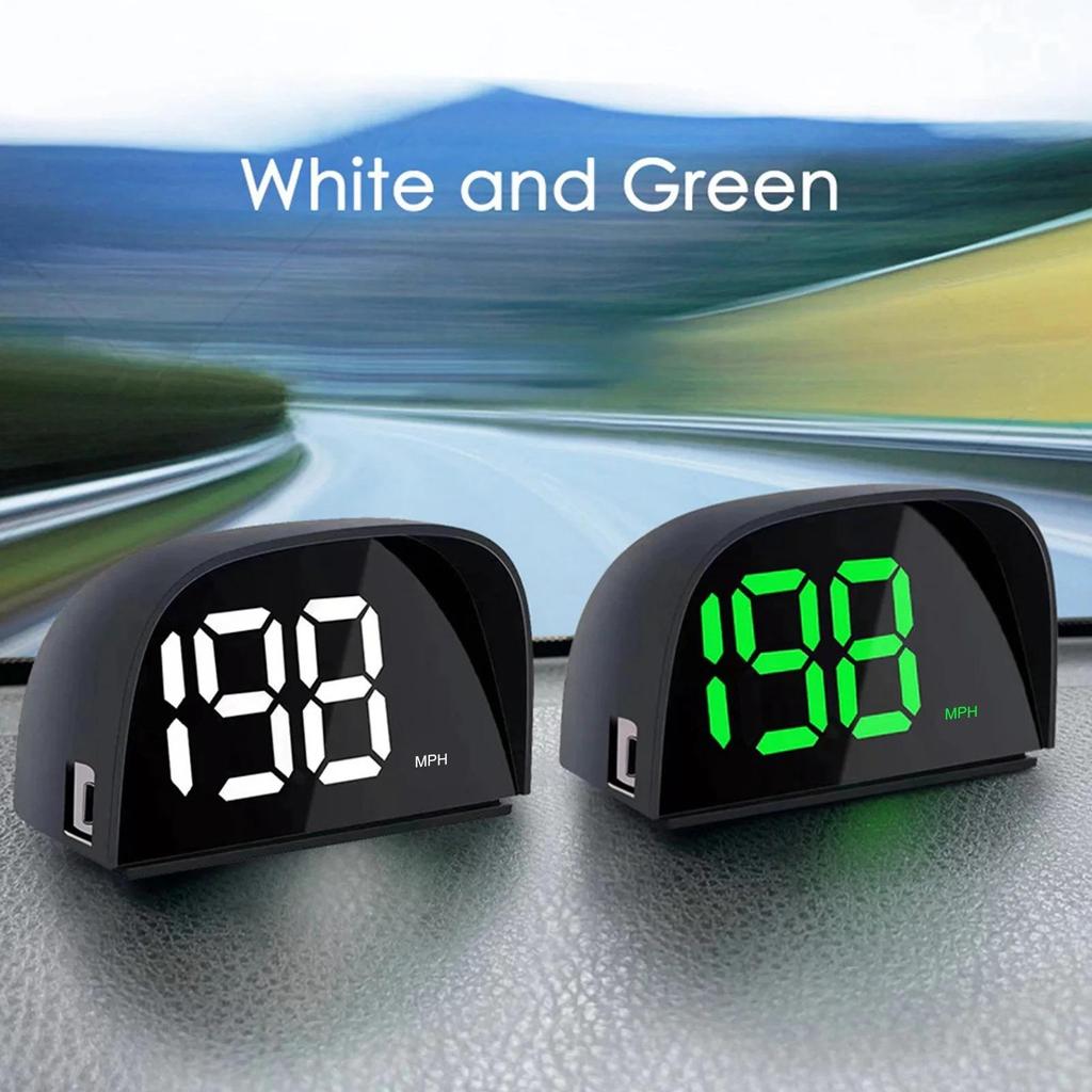 Car HUD Head Up Display Digital Speedometer GPS Satellite