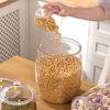 Versiegelter PET-Fünf-Korn-Müsli-Aufbewahrungsbehälter - Hohe Transparenz, Insekten- & Feuchtigkeitsgeschützter Teebehälter
