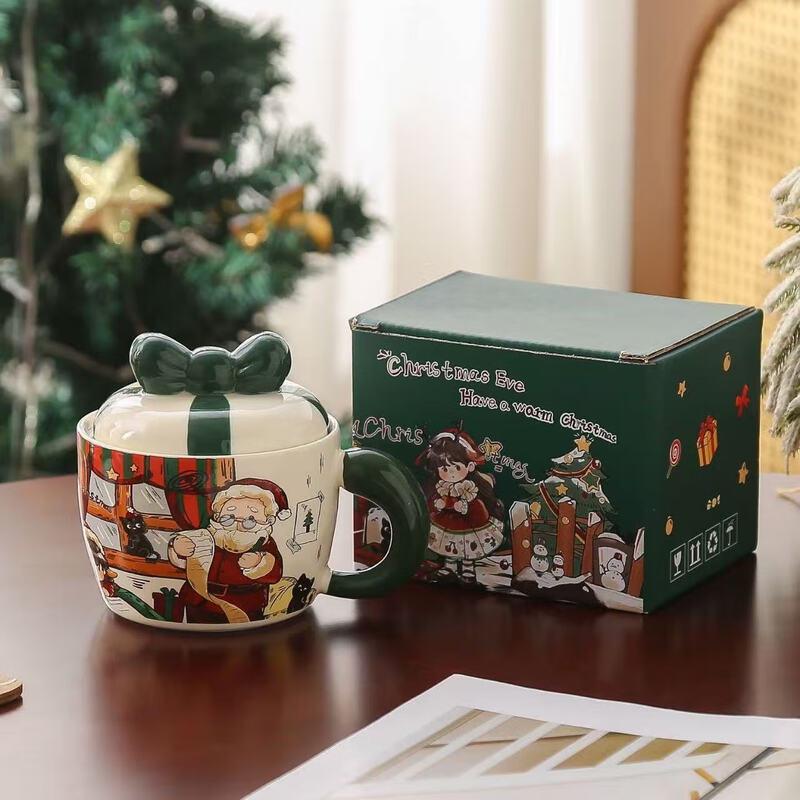 Vintage Santa Claus Ceramic Mug