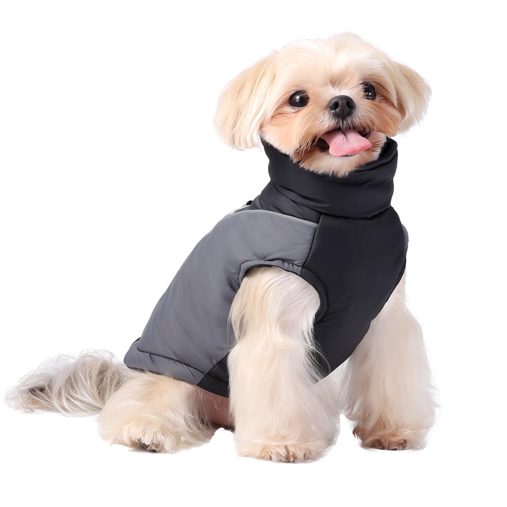 Winter Hundekleidung Hund Reflektierende Warme Jacke Mantel für Kleine Mittelgroße Hunde Katzen Weiche Fleece Outfits Chihuahua Yorkshire Kostüme