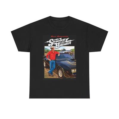 Smokey and the Bandit Tshirt Retro Trans Am Graphic Art Unisex Heavy Cotton Tee Unisex T-Shirt