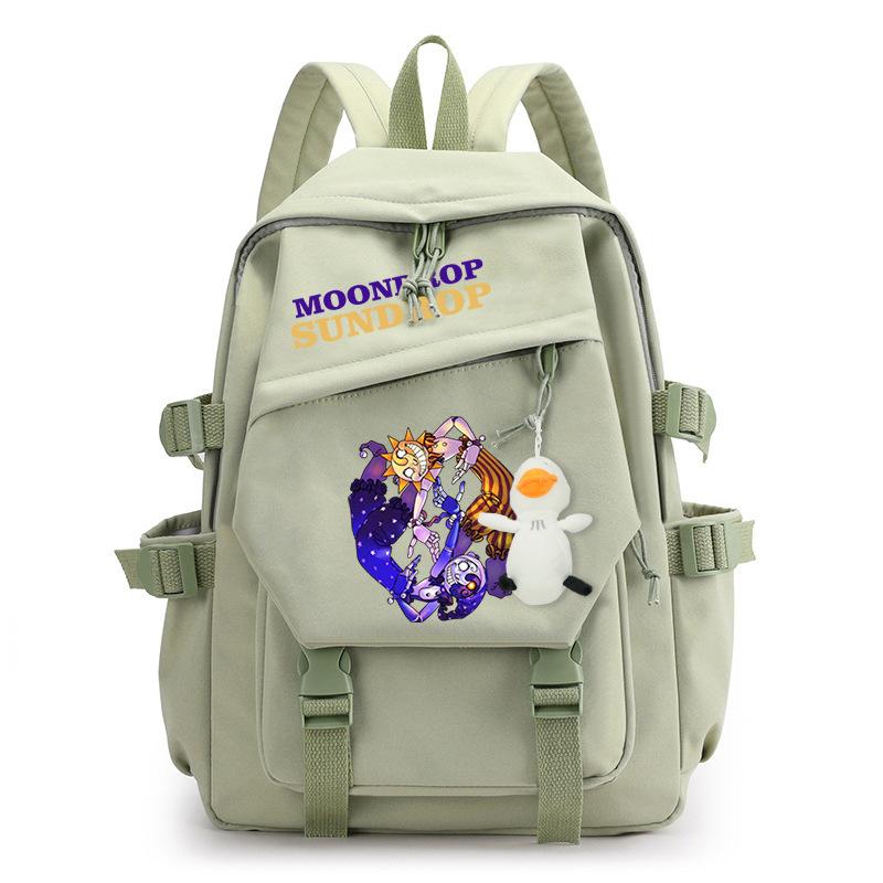 Game Merchandise Cartoon Print Student Bag Outdoor Leisure Large Capacity Backpack