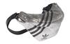 Adidas Originals Polyester Sling Bag, Fanny Pack Regular Unisex Silver & Black GN2149