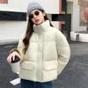 Jacket Zip-up Loose Casual Women's Coat Fashion 2025 Youthful Elegant Lined Warm Winter On Sale Lady Parka High Quality Thick
