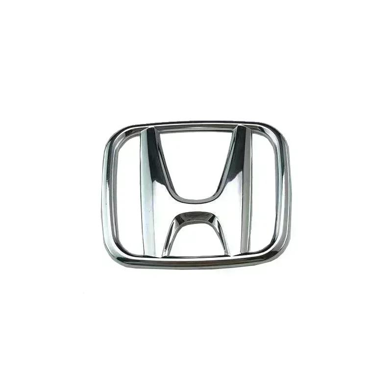 ABS Car Front Rear Badge Sticker for Honda City XR-V Envix CR-V STEPWGN Civic Accord ODYSSEY VEZEL Fit Auto Hood Grille Emblem