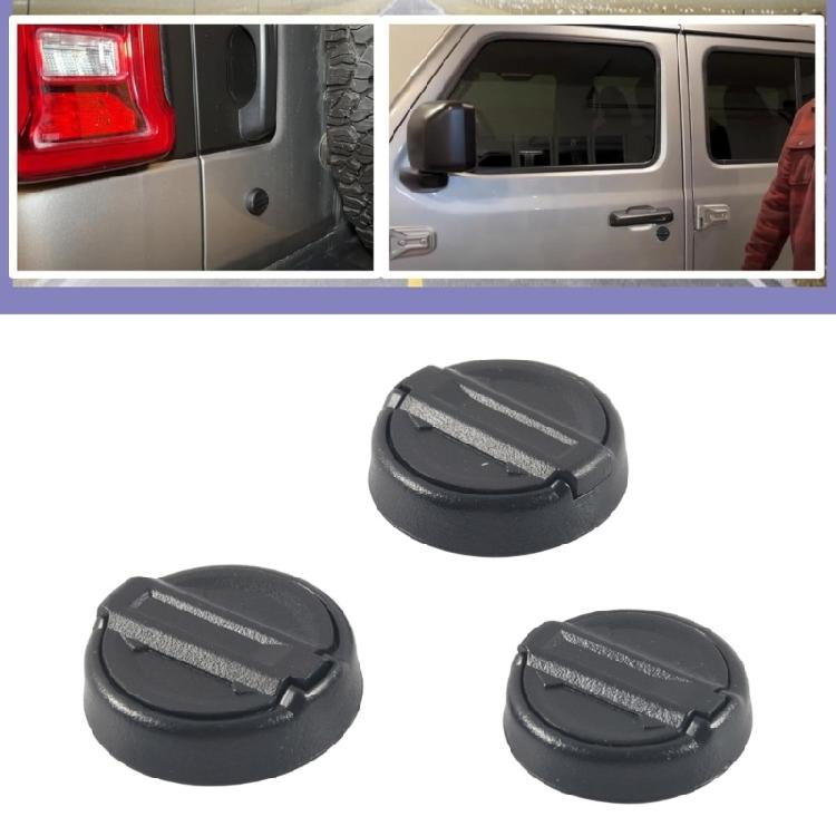 3 Stück Magnetische Schlüssellochabdeckungen Ersatz Türschlossabdeckung Außenzubehör für 2018-2024 Schlüssellochschutz