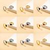 2025 Stylish Titanium Steel Earrings for Women: Lightweight, Luxurious Ear Cuffs with Colorful Zirconia and Unique Design