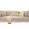 Cotton Sofa Cushion Four Seasons Universal Cotton Non-Slip Modern Simple Embroidery Cushion Leather Sofa Cover Cover Cloth