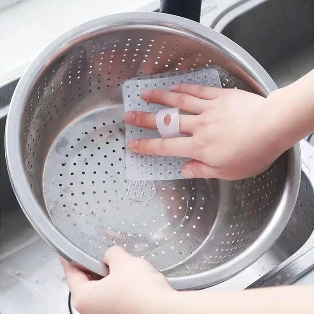 Fruit And Vegetable Brush Silicone Pot Dishes Cleaning Multifunctional Potato Carrot Brush Easy Clean Kitchen Tools