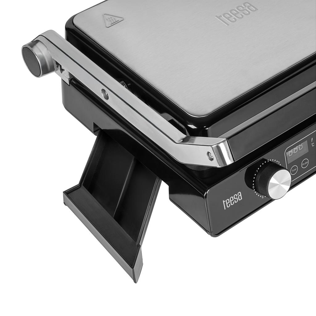 Opiekacz do kanapek panini grill toster sandwich 2000W 3 pozycje Teesa
