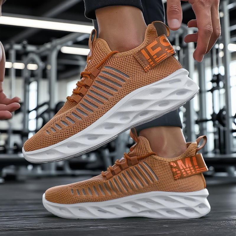 New Arrival Fashionable Sneakers Men Summer Breathable Men's Shoes Lightweight Mesh Casual Sneakers Male Outdoor Tennis Shoes