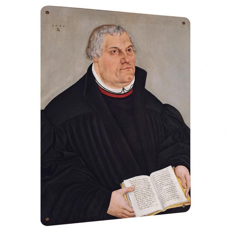 

Vintage Oil Painting Character Iron Wall Art Decorative Hanging for Living Room Study European Style Home Decoration 20x30cm（7.8x11.8inch）