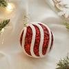 8cm Sequins Christmas Ball Pendant Cartoon Merry Christmas Tree Decor  Hotel Office Decor