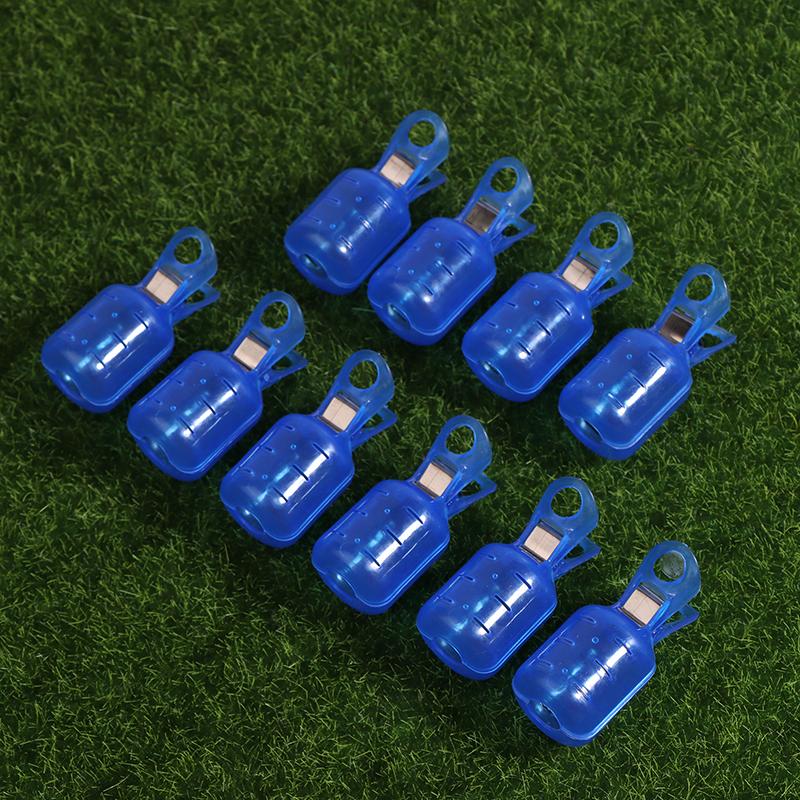 

10 шт. крючки для ловли кальмаров, креветки, зонтики, чехлы, рыболовные крючки для ловли кальмаров, защитный чехол для хранения, аксессуары для рыболовных снастей синий